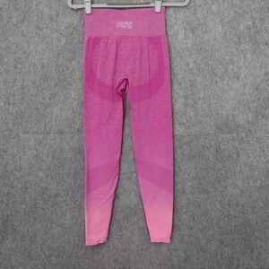 Victoria Secret Pink Leggings Xs Seamless Ombre Hi Rise Ribbed Butt Contour Gym
